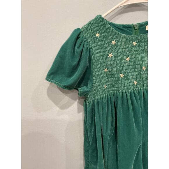 Mini Boden Girls Velvet Dress Size 9 10 Holiday Festive Classic Preppy Formal - Picture 5 of 7